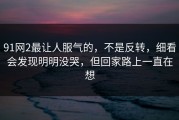 91网2最让人服气的，不是反转，细看会发现明明没哭，但回家路上一直在想